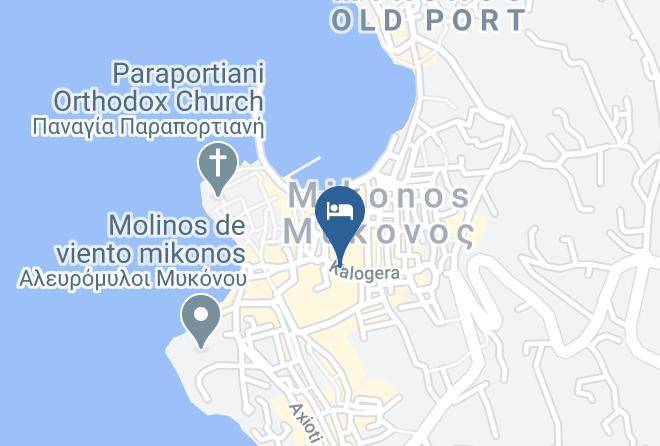 Mykonos - Zorzis Hotel Town Center Maps