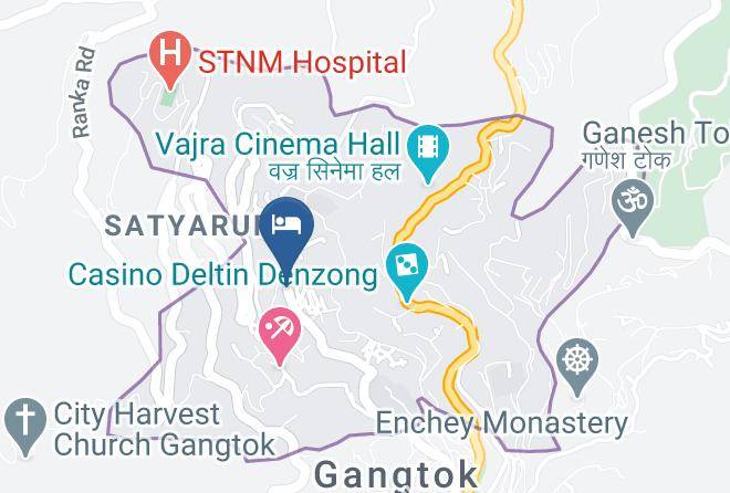 Gangtok - Zostel Gangtok Maps
