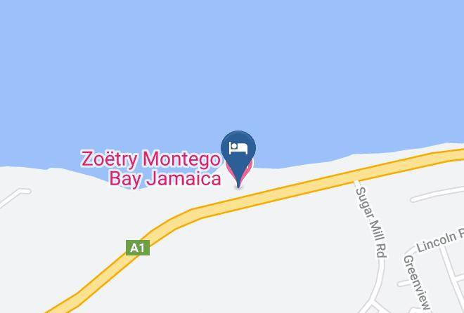 Zoetry Montego Bay Jamaica Map