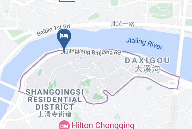 Yuzhong District - Zou Qu Ye Travel Hotel Maps
