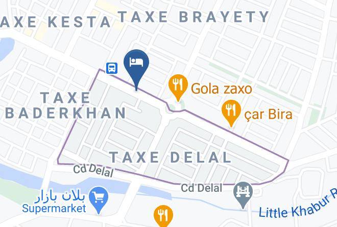Zakho - Zozk Hotel Maps