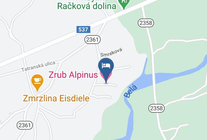 Liptovsky Mikulas - Zrub Alpinus Maps