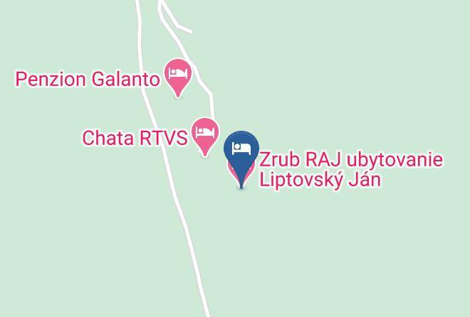 Liptovsky Mikulas - Zrub Raj Ubytovanie Liptovsky Jan Maps