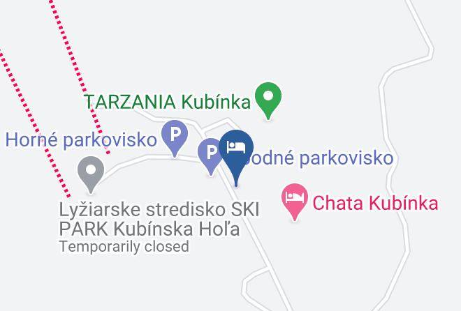 Dolny Kubin - Zruby Pod Holou Chata Natalie Maps