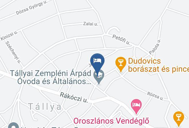 Tallya - Zsadanyi Pinceszet Maps