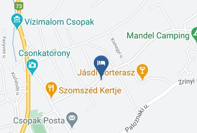 Csopak - Zsofa Haz Maps