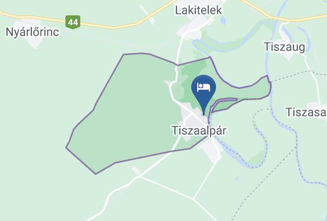 Tiszaalpar - Zsofia Panzio Maps