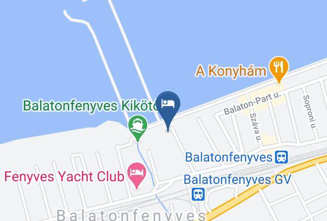 Balatonfenyves - Zsofia Vendeghaz Maps