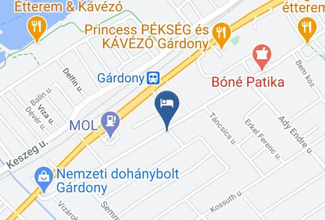 Gardony - Zsoka Vendeghaz Maps
