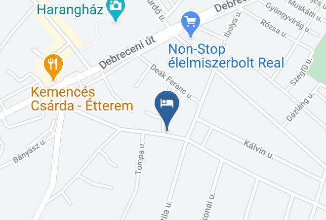 Zsuzsa Vendeghaz Map