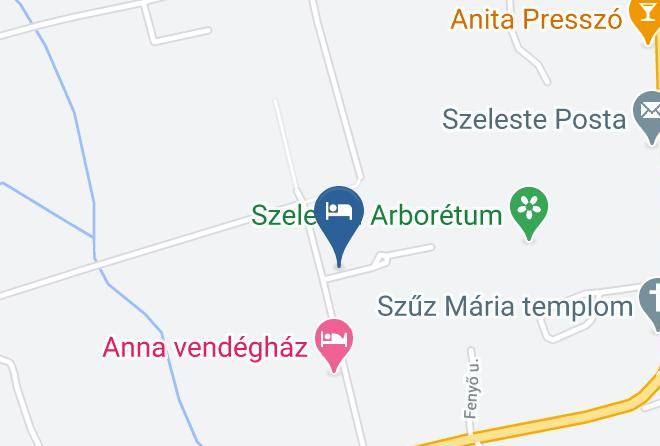 Szeleste - Zsuzsanna Hotel Maps