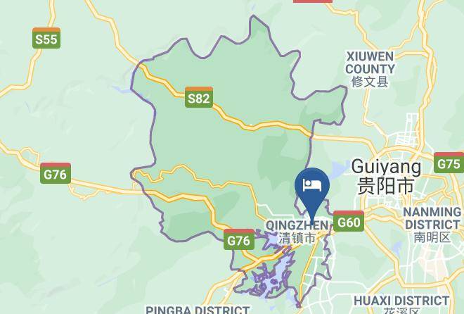 Guiyang - Zuanshi Yongli Hotel Maps
