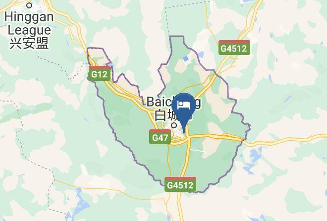Baicheng - Zuihuase Hotel Maps