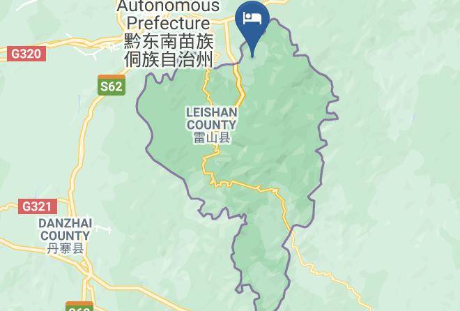 Qiandongnan Aut Prefecture - Zuiyunxuan Miaozu Youfang Hotel Maps