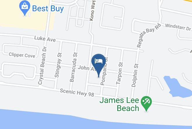 Okaloosa - Zula Dreams Destin Vacation Home Maps