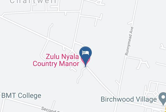 City Of Johannesburg - Zulu Nyala Country Manor Maps