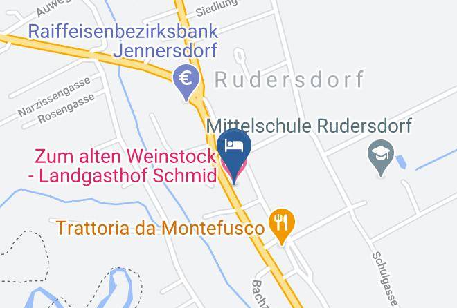 Jennersdorf - Zum Alten Weinstock Landgasthof Schmid Maps