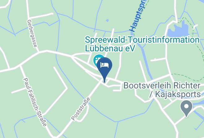 Oberspreewald Lausitz - Zum Deutschen Hause Lubbenau Maps