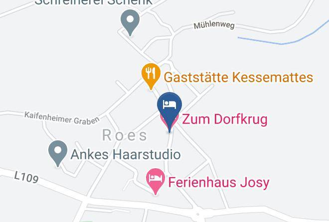 Cochem Zell - Zum Dorfkrug Maps