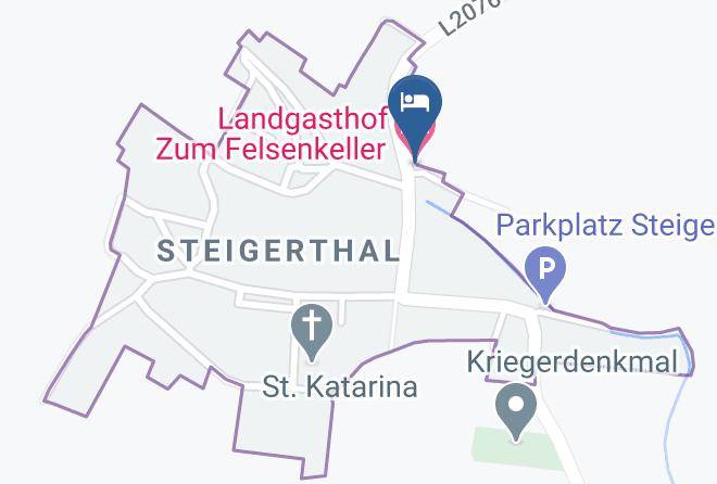 Nordhausen - Landgasthof Zum Felsenkeller Maps
