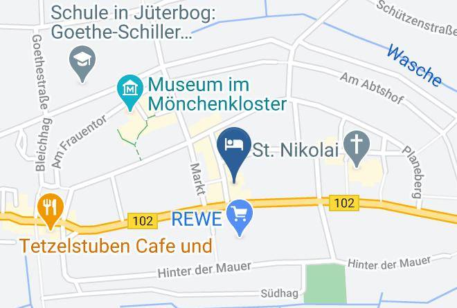 Teltow Flaming - Hotel Zum Goldenen Stern Maps