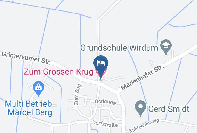 Aurich - Zum Grossen Krug Maps