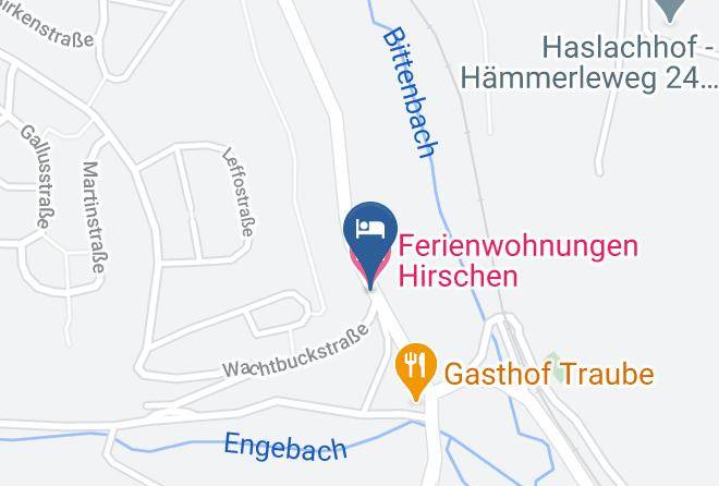 Breisgau Hochschwarzwald - Ferienwohnungen Hirschen Maps