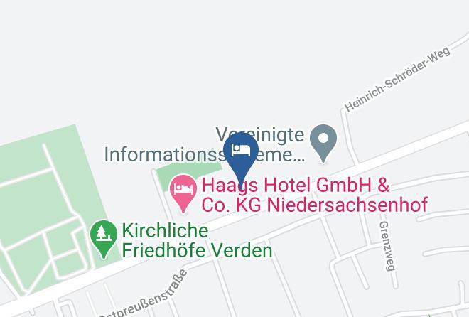 Verden - Zum Hubertushain Maps