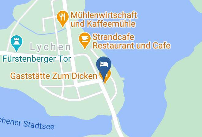 Uckermark - Zum Kranich Lychen Maps