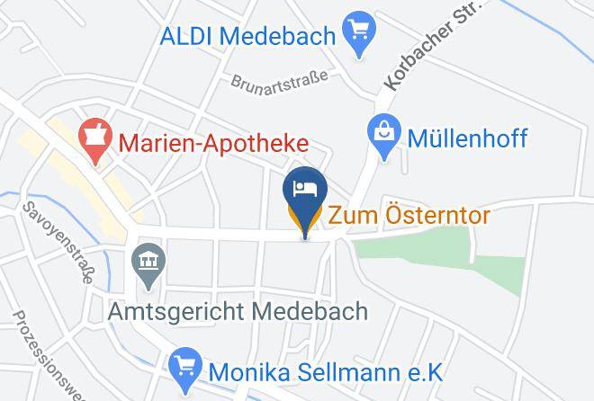 Hochsauerlandkreis - Zum Osterntor Maps