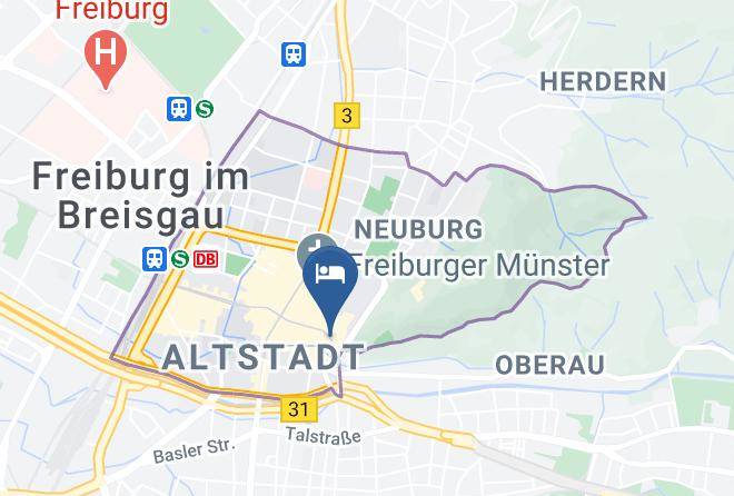 Freiburg - Gasthaus Zum Roten Baren Maps