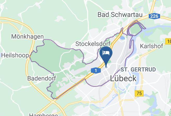 Lubeck - Hotel Zum Scheibenstand Maps