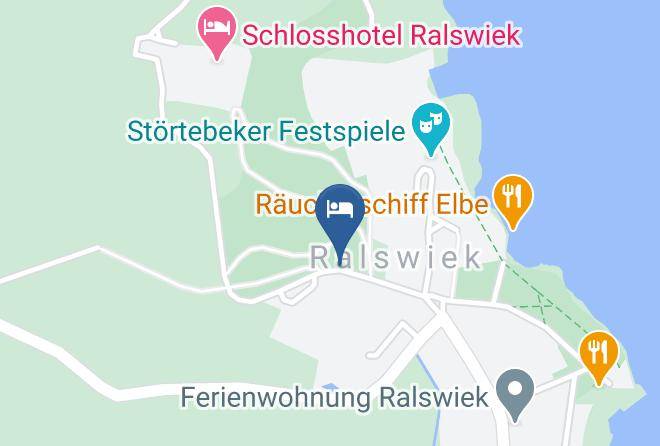 Vorpommern Rugen - Pension Zum Schlossgarten Maps