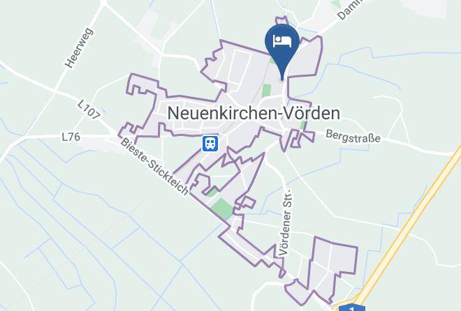 Vechta - Zum Schwarzen Ross Maps