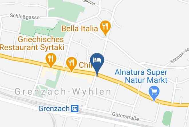 Lorrach - Hotel Restaurant Zum Ziel Maps