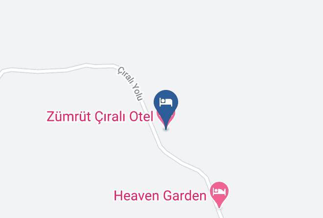 Antalya - Zumrut Cirali Otel Maps