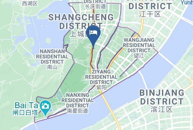 Hangzhou - Zunkai Business Hotel Maps