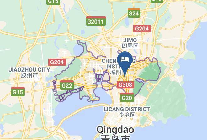 Qingdao - Zuo'an Art Hotel Maps