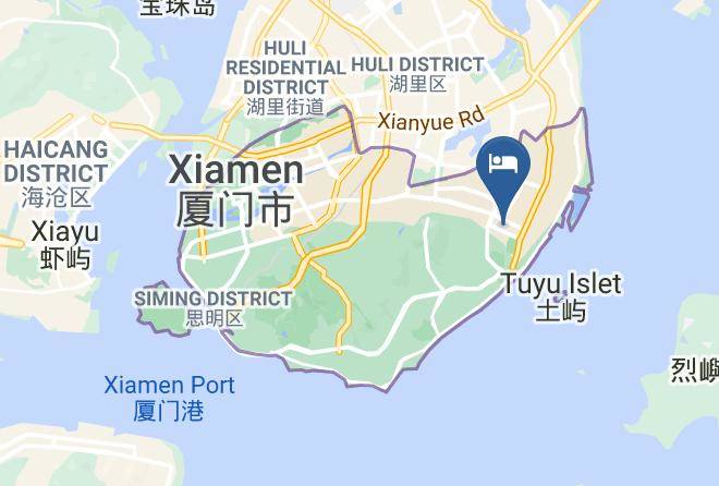 Xiamen - Zuohai Hotel Maps