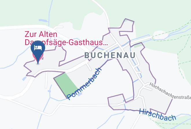 Regen - Zur Alten Dampfsage Gasthaus Pension Weber Maps