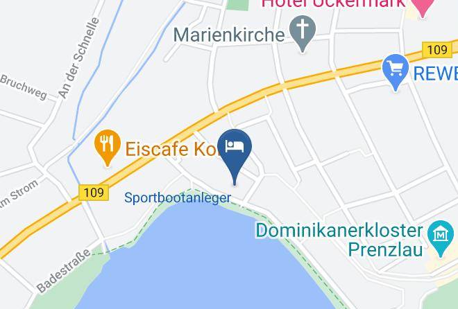 Uckermark - Zur Fischerstrase Gaststatte Am Uckersee Inh Anke Menge Weiher Maps