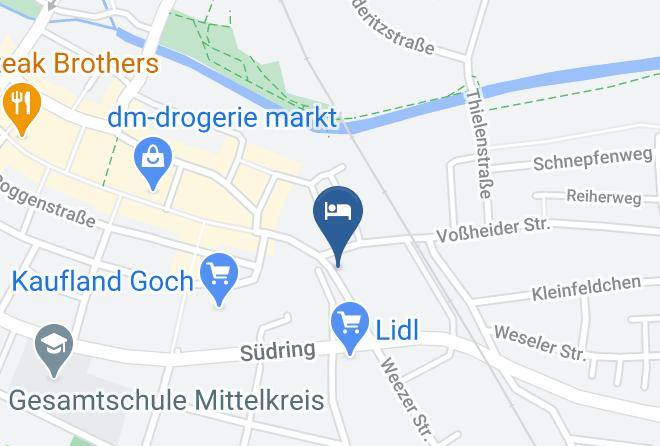 Cleves - Hotel Zur Friedenseiche Maps