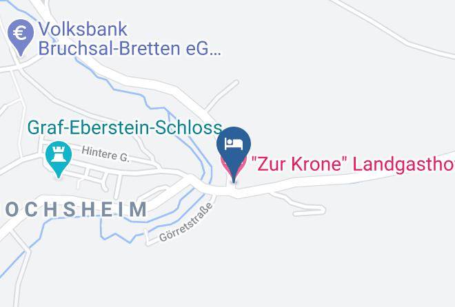 Karlsruhe - Zur Krone Landgasthof Maps