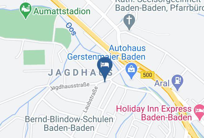Baden Baden - Zur Laube Maps