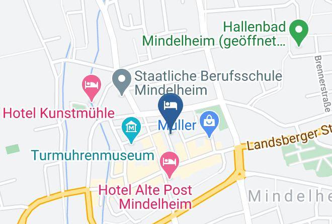 Unterallgau - Hotel Garni Zur Laute Maps