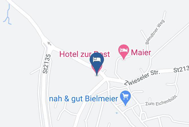 Regen - Hotel Zur Post Maps