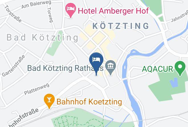 Cham - Zur Post Hotel Gasthof Brauerei Maps