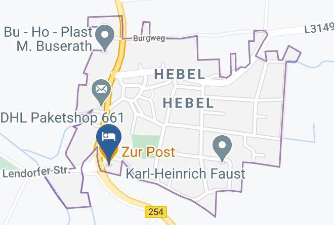 Schwalm Eder Kreis - Zur Post Maps