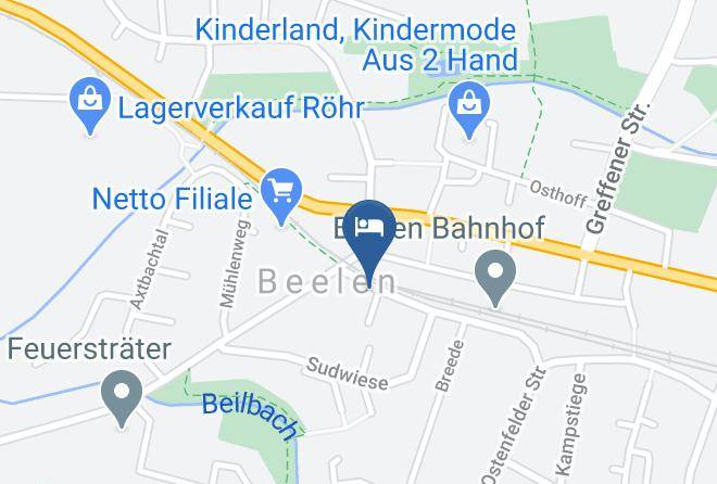 Warendorf - Zur Postkutsche Maps