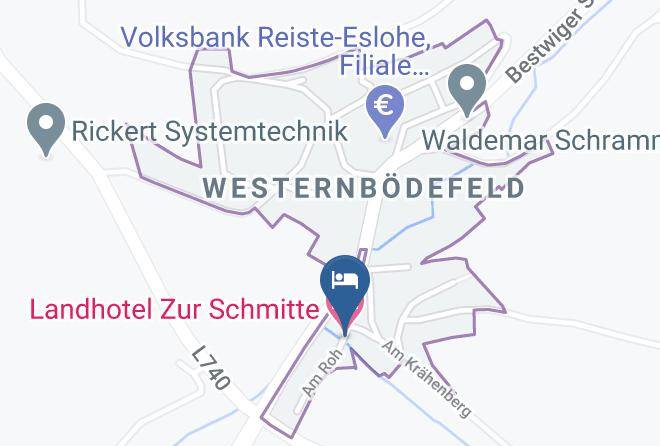 Hochsauerlandkreis - Landhotel Zur Schmitte Maps